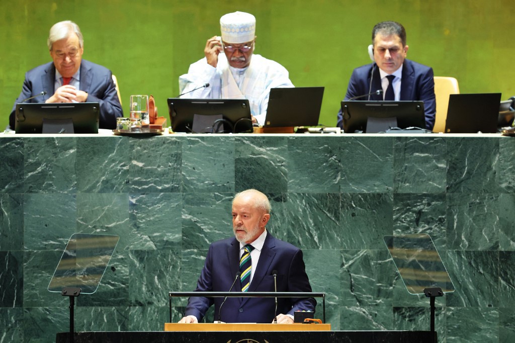 Presidente Lula discursou nesta terça-feira (24) na abertura da Assembleia Geral da ONU, em Nova Iorque, nos Estados Unidos