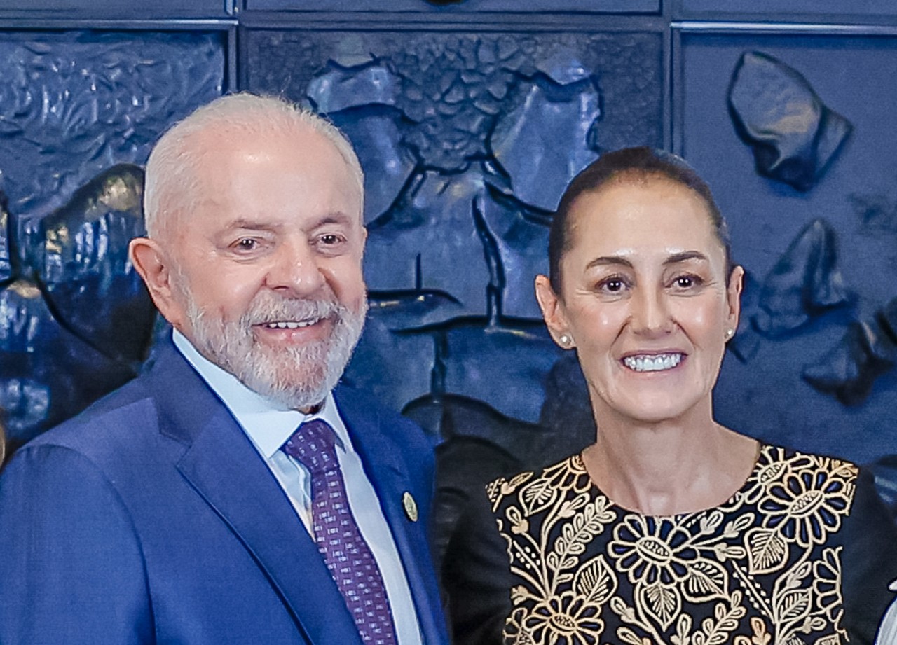 Presidente Lula conversou com a presidenta do México, Claudia Sheinbaum, sobre relação produtiva com países da América, incluindo o novo governo norte-americano