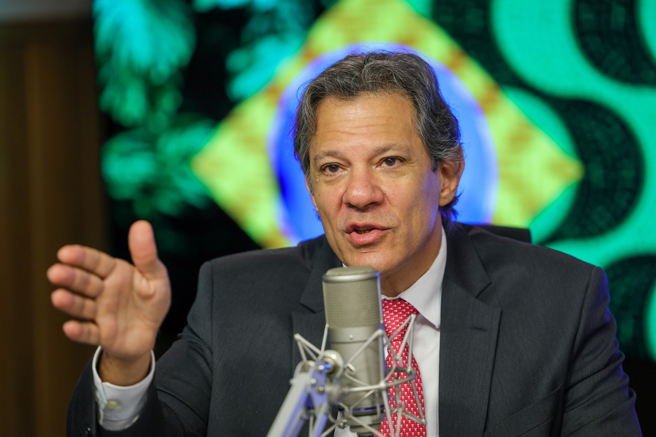 Brasília (DF) 12/09/2024 O ministro da Fazenda, Fernando Haddad, participa do programa Bom Dia, Ministro Foto: Fabio Rodrigues-Pozzebom/ Agência Brasil