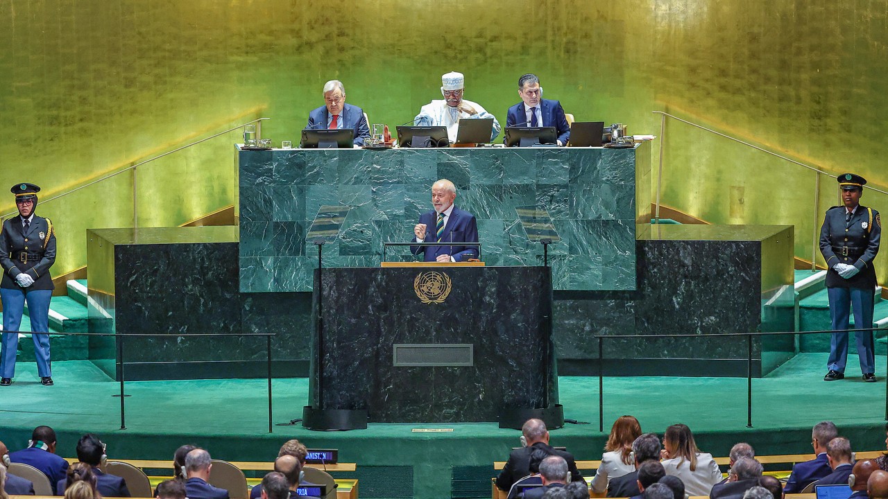 Presidente Lula (PT) abriu série de debates na Assembleia Geral da ONU nesta terça-feira (24) em Nova Iorque, nos Estados Unidos