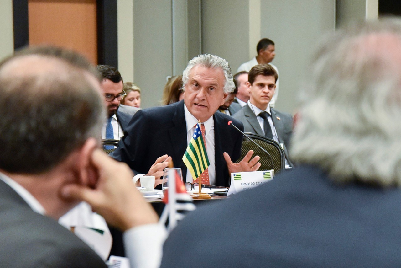O governador de Goiás, Ronaldo Caiado (União Brasil), já disse que pretende concorrer à Presidência da República em 2026