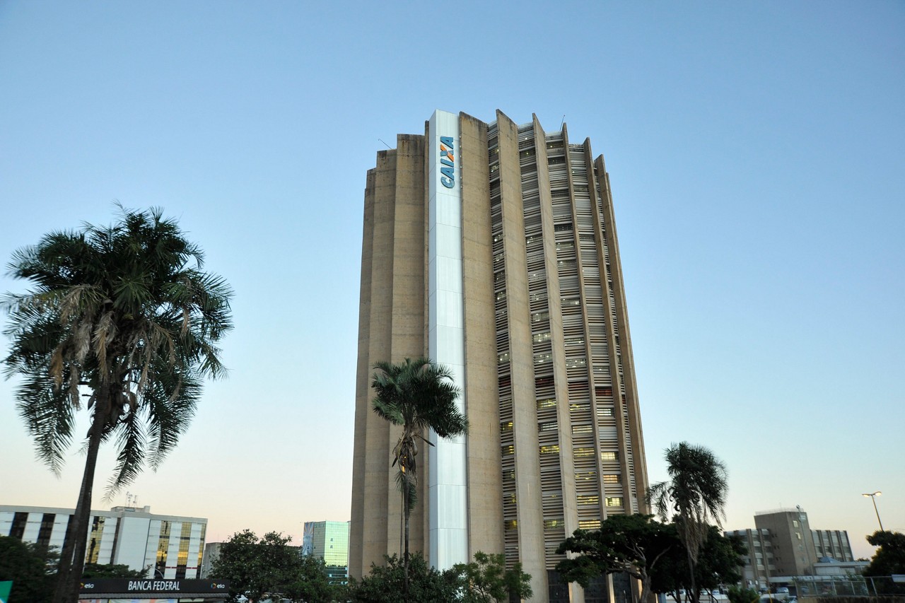 Sede da Caixa Econômica Federal, em Brasília