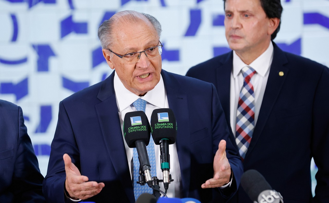 Vice-presidente Geraldo Alckmin e ministra Gleisi Hoffmann têm reunião com o presidente da Câmara, Hugo Motta (Republicanos-PB), nesta quarta-feira (20/8)