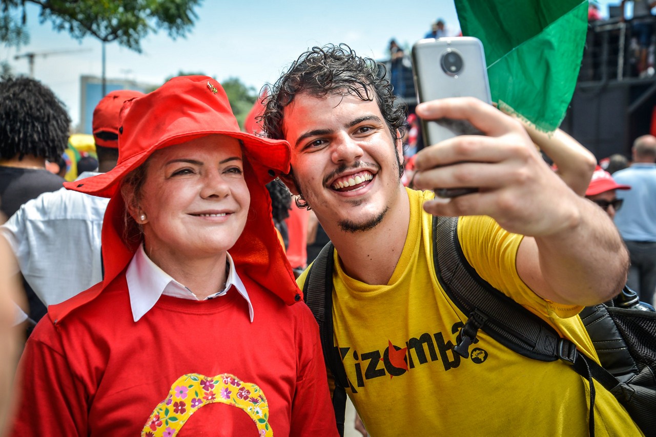 A deputada federal Gleisi Hoffmann (na foto) é presidente do PT e uma das responsáveis pela convocação da plenária virtual. Intenção do partido é ajudar governo a melhorar a comunicação com a população, inclusive a mais jovem