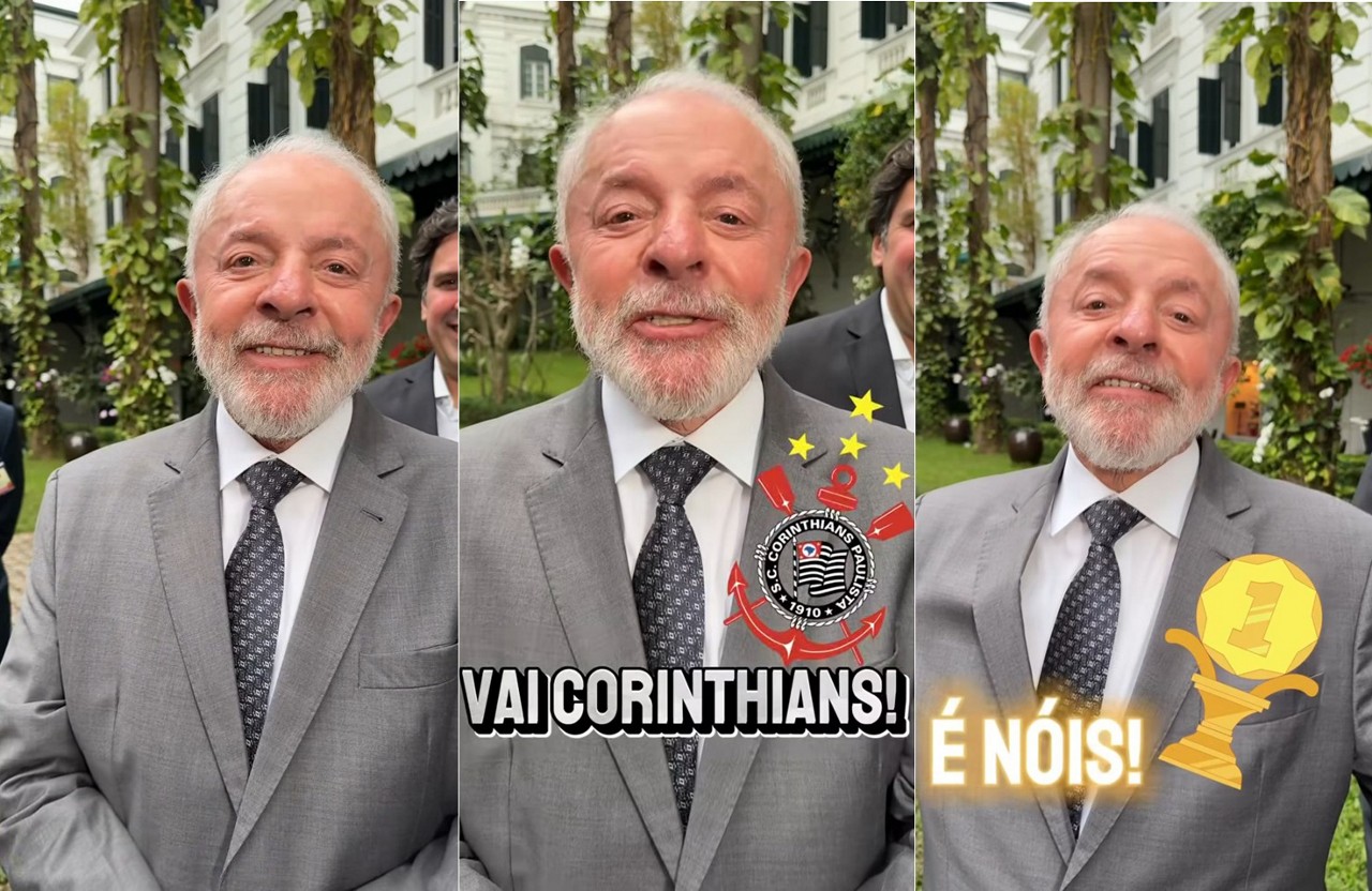 Lula comemorou título do Corinthians no Campeonato Paulista