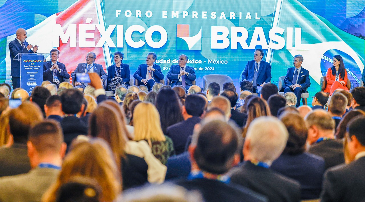 Em visita ao México, Presidente Lula participou da abertura de seminário com empresários mexicanos e brasileiros