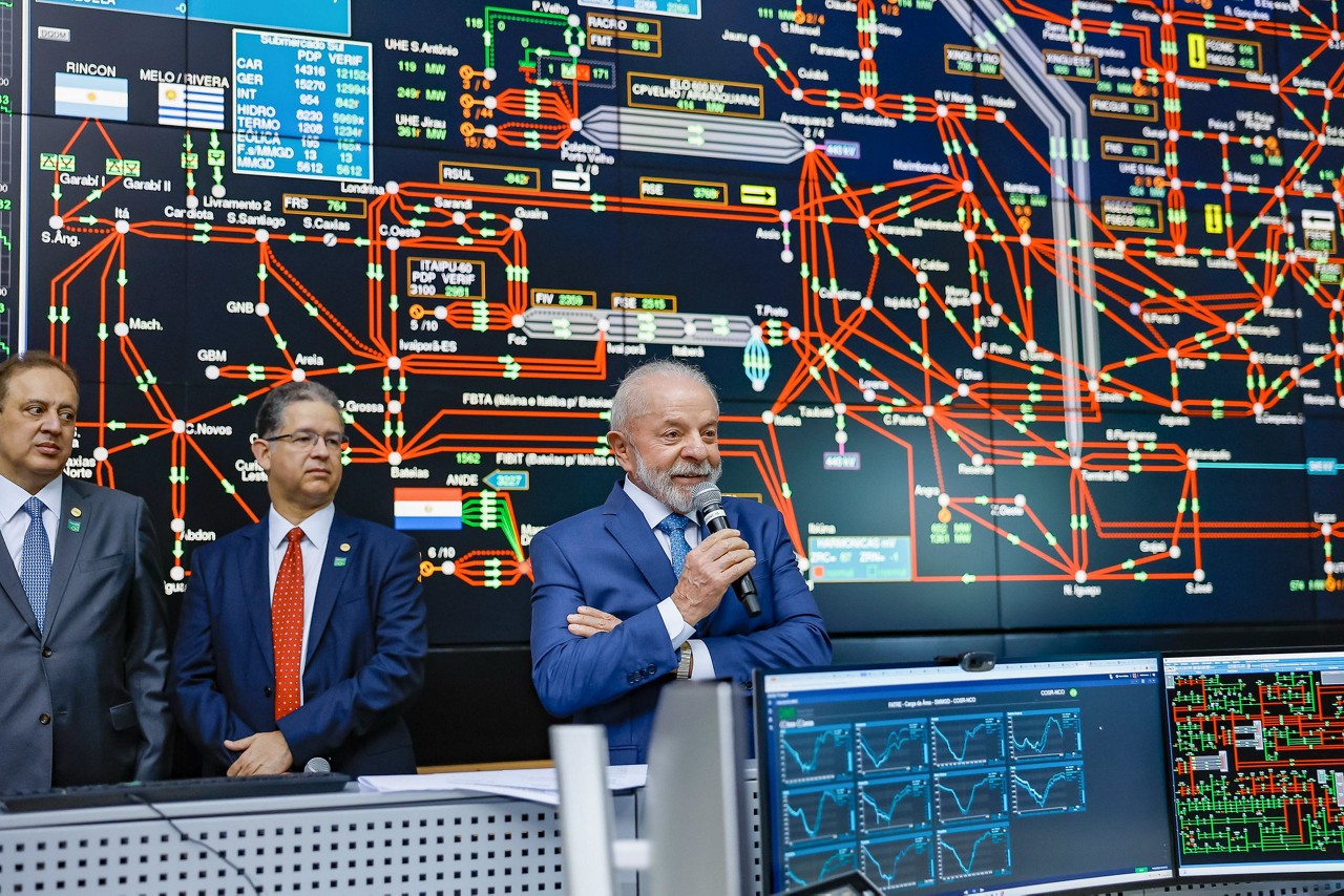 Lula fez declaração citando Trump durante visita aos testes de energização da Linha de Transmissão Manaus-Boa Vista
