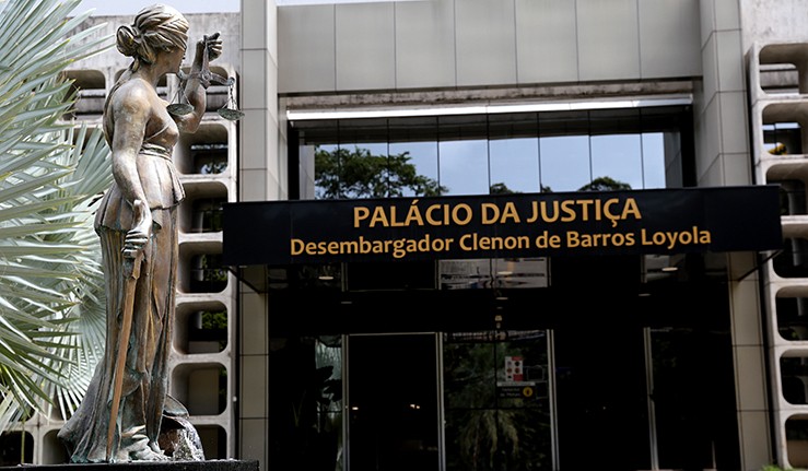 Sede do Tribunal de Justiça de Goiás: Ao todo, ao menos 19 pessoas foram alvos de mandados de busca e apreensão na investigação que mira juiz da Comarca de Silvânia