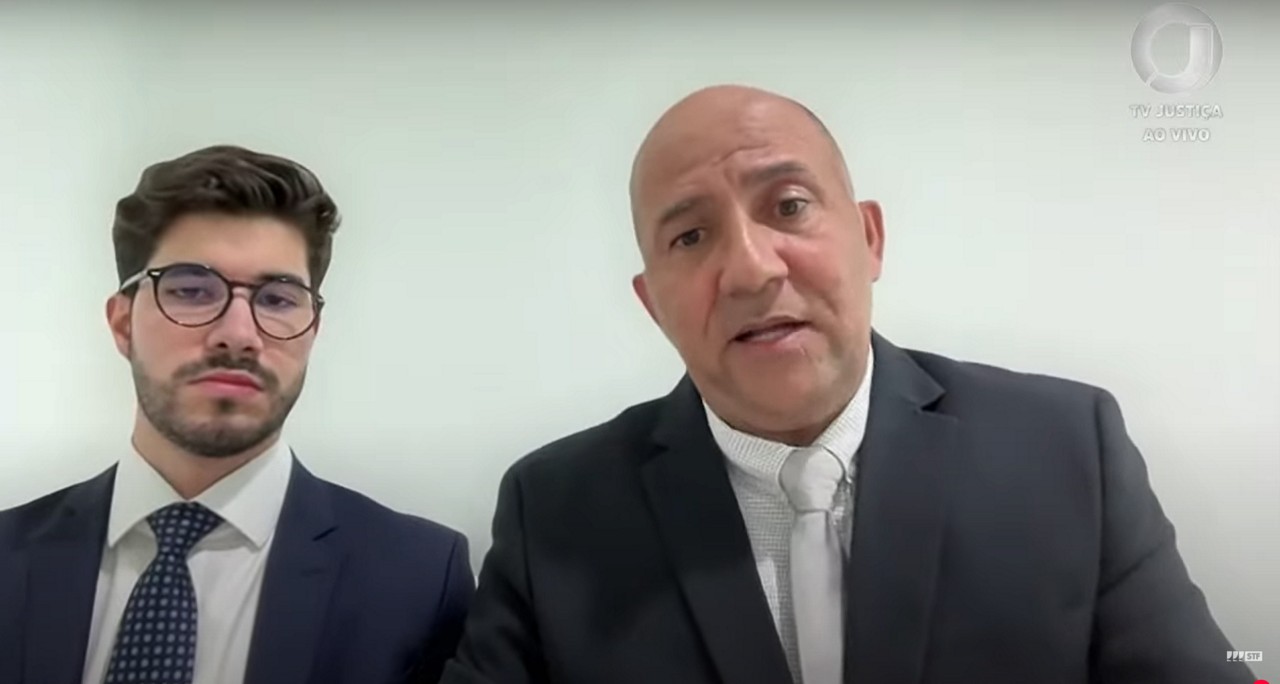 Tenente-coronel Hélio Ferreira Lima (à dir.) é réu no STF por suposta tentativa de golpe de Estado em 2022