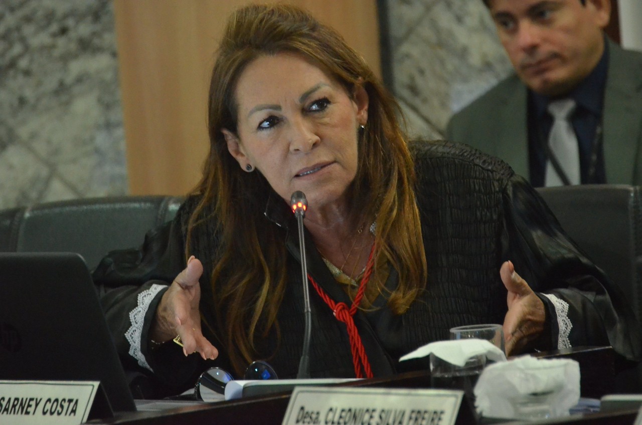 A desembargadora Nelma Celeste Souza Silva Sarney Costa é cunhada do ex-presidente José Sarney e uma dos três magistrados afastados do TJMA 