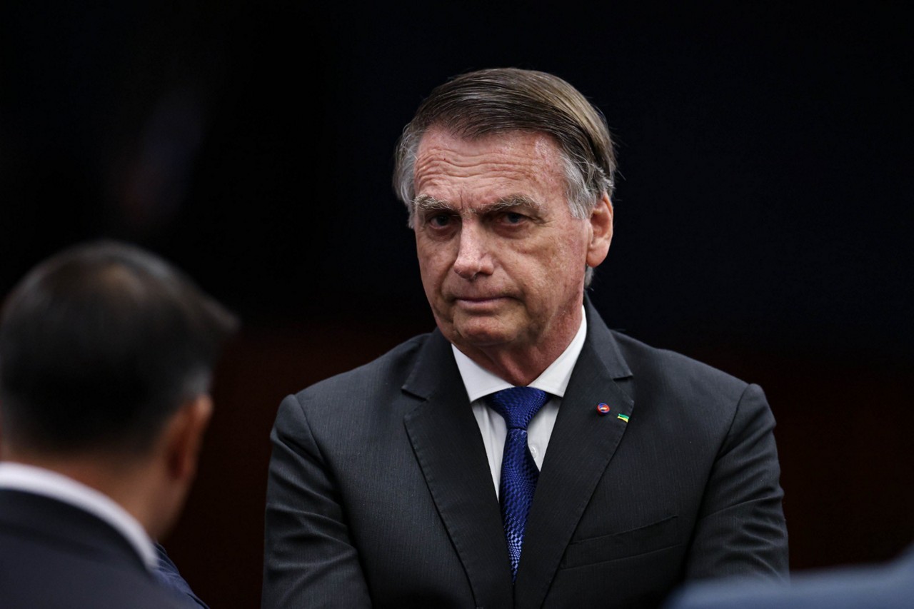 O ex-presidente Jair Bolsonaro foi um dos indiciados pela PF no caso da 'Abin paralela'