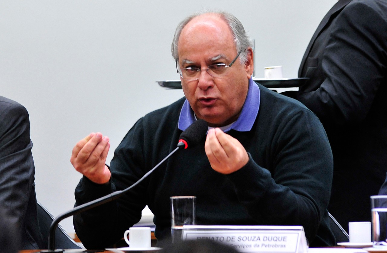 Ex-diretor da Petrobras, Renato Duque depõe à Comissão Parlamentar de Inquérito (CPI) que investiga irregularidades na estatal