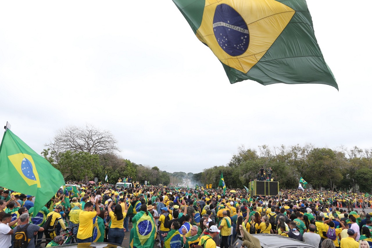 O acampamento em frente ao QG do Exército em Brasília durou mais de dois meses