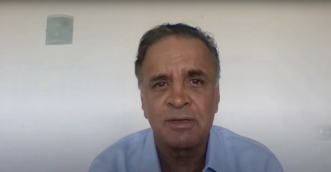 Aécio Neves foi o entrevistado do Café com Política desta terça-feira (25 de março)
