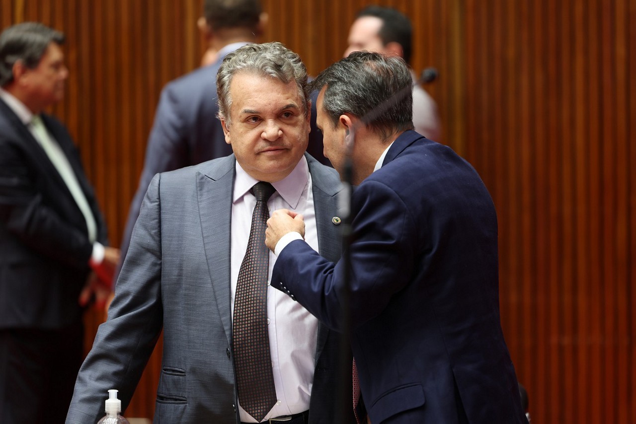 O deputado Alencar da Silveira Jr. (PDT) durante a reunião de plenário na manhã desta quarta (2 de julho)