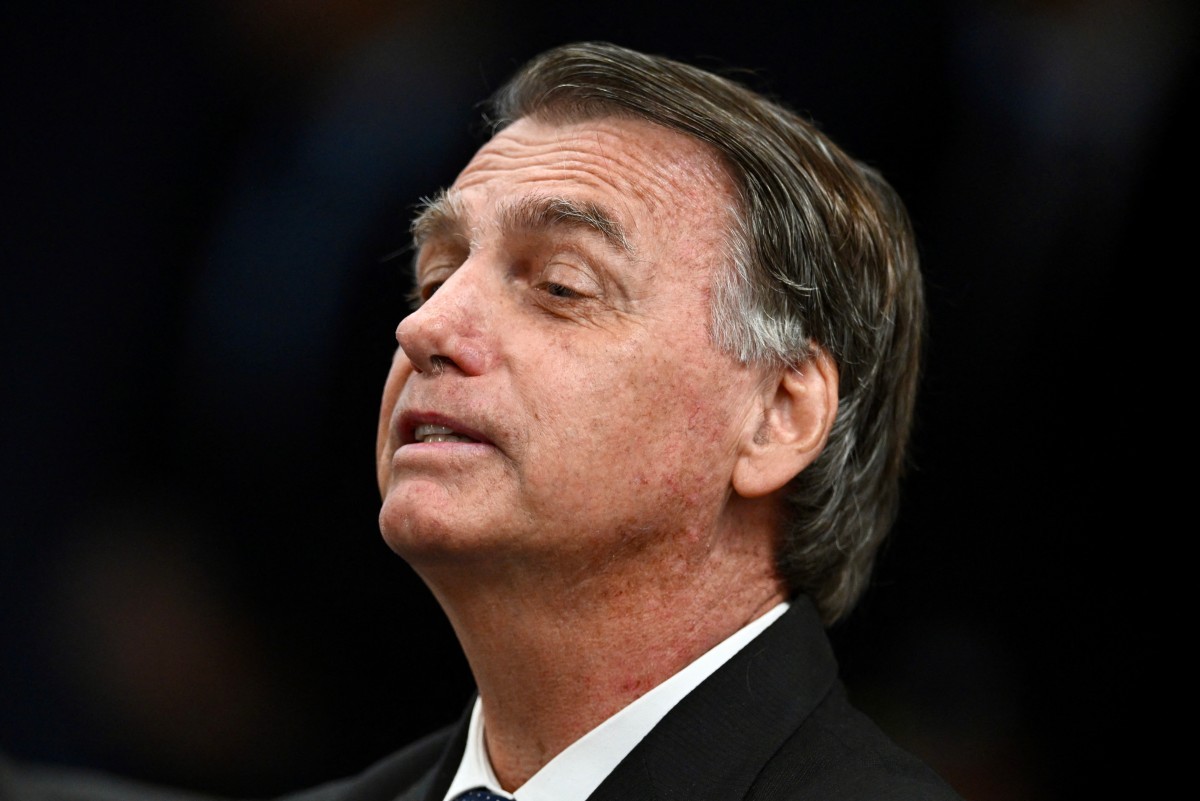 Jair Bolsonaro durante depoimento no Superior Tribunal Federal
