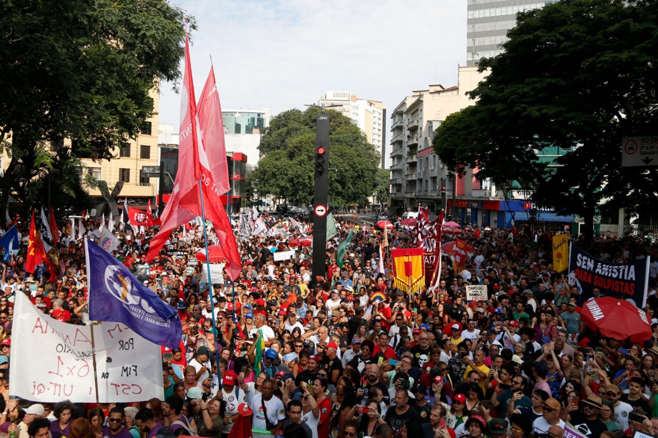 Ato contra o PL da Anistia em SP ocorreu na avenida Paulista