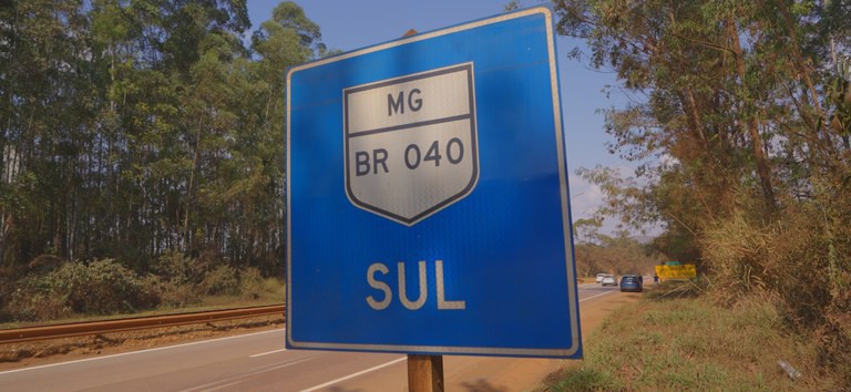 BR-040, no trecho entre BH e Juiz de Fora, está sob nova istração 