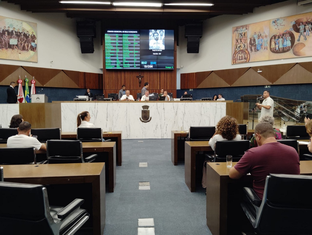 A Câmara de BH aprovou nesta terça-feira (18 de março) auxílio-alimentação para os parlamentares da Casa