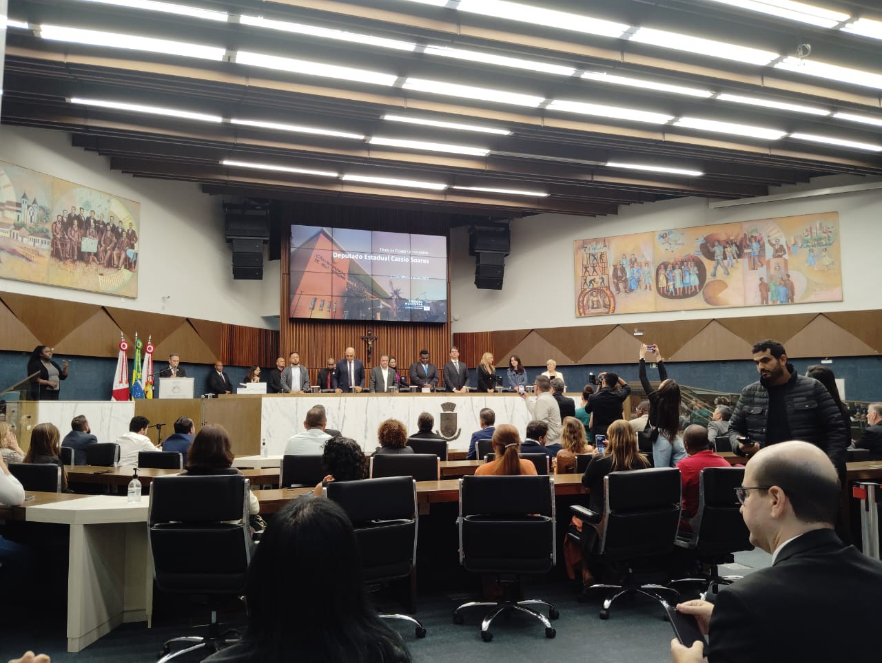 Deputado estadual Cássio Soares recebe título de cidadão honorário de Belo Horizonte