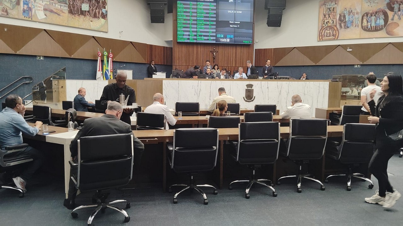 Sessão da Cãmara de Vereadores de Belo Horizonte nesta quarta-feira (9 de julho)