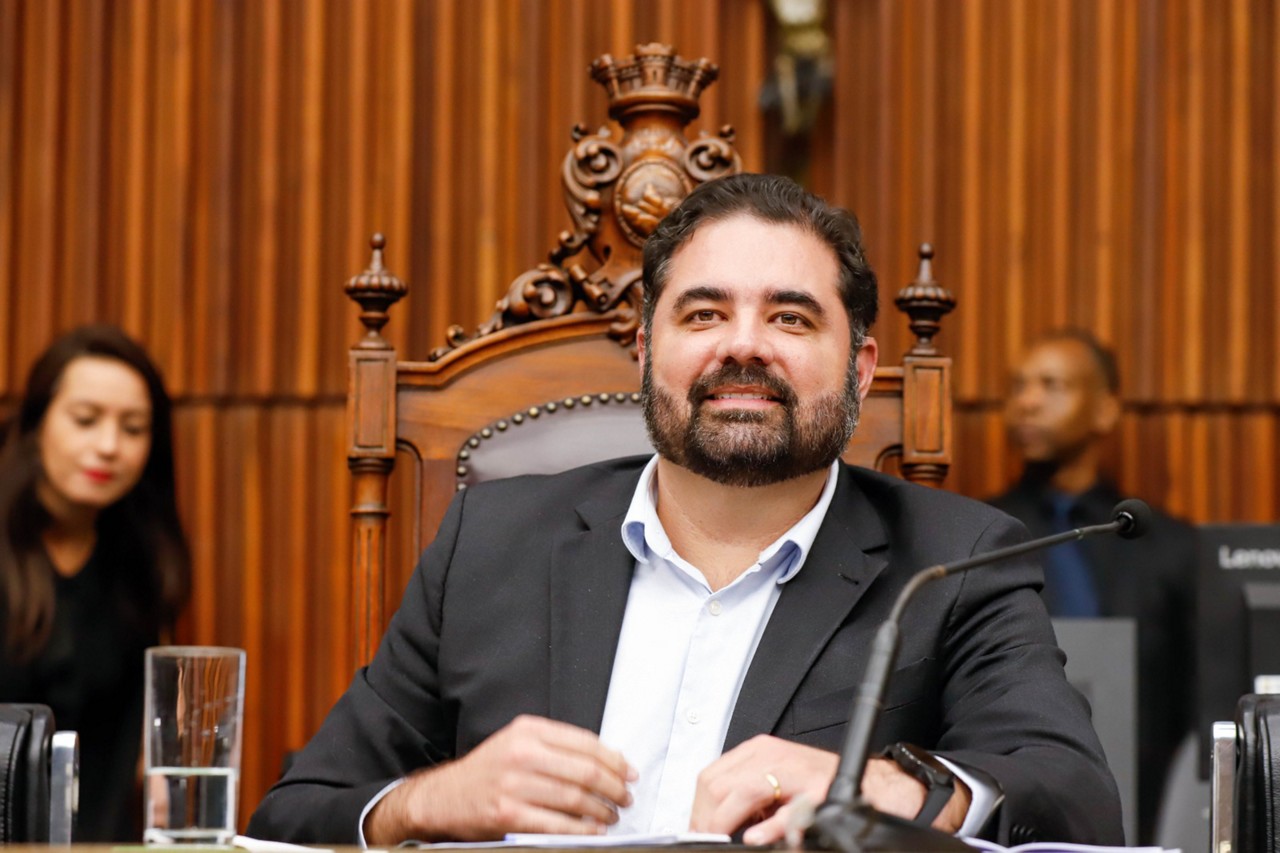 O líder de governo de Fuad Noman (PSD) na Câmara Municipal de Belo Horizonte, Bruno Miranda (PDT)