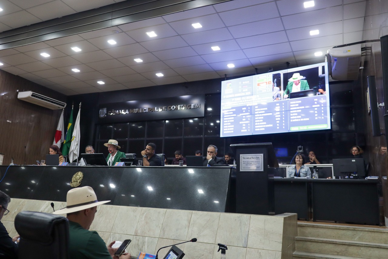 Câmara Municipal de Contagem aprova primeiros projetos de 2025
