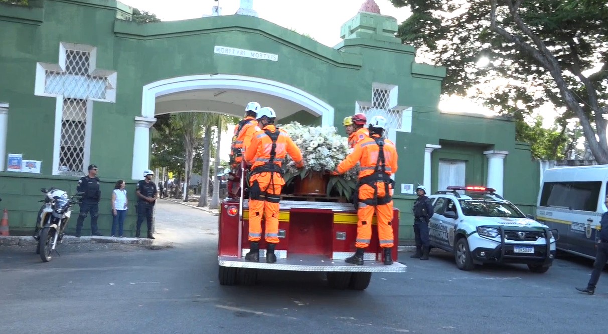 Cemitério do Bonfim, onde o prefeito de Belo Horizonte, Fuad Noman (PSD), foi enterrado nesta quinta-feira (27 de março)
