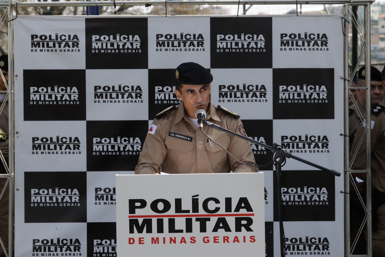 Ex-chefe do Gabinete Militar do Governador, Frederico foi empossado como novo comandante geral da PMMG nesta quarta-feira (25 de setembro)