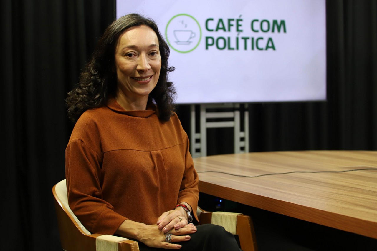 Marília Melo concedeu entrevista ao Café com Política