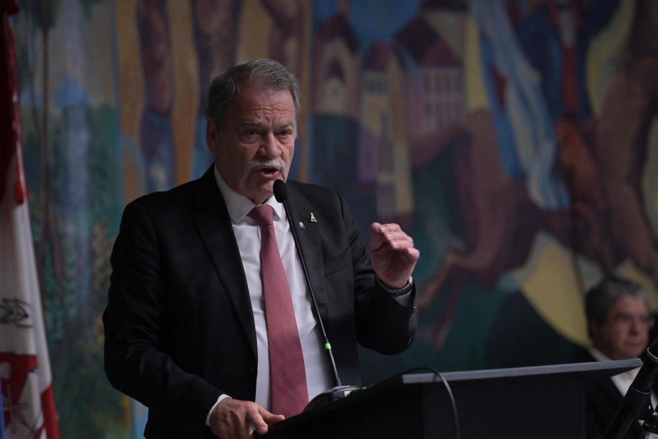 Presidente do TCE-MG, Durval Ângelo abriu o 6º Encontro Nacional de Municípios Mineradores, que acontece em Belo Horizonte