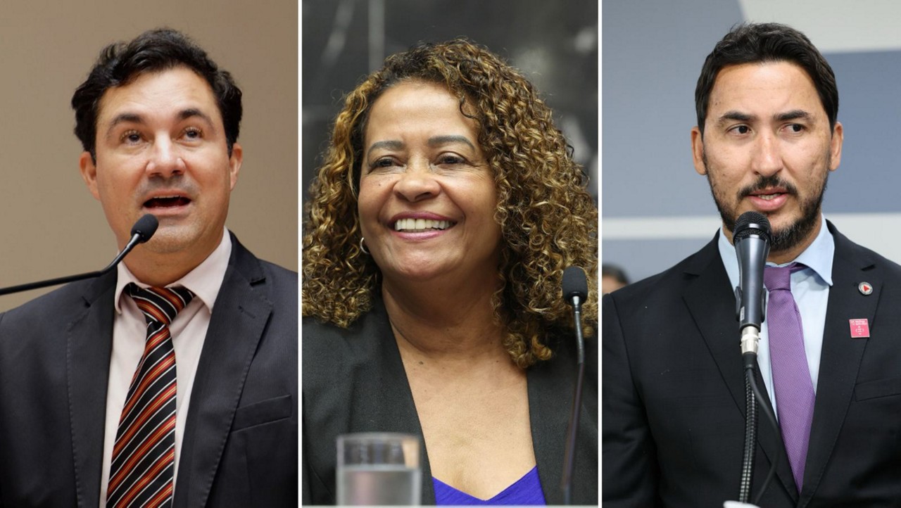 Os deputados Cristiano Silveira, Leninha e Ricardo Campos são cotados na disputa pelo PT de Minas