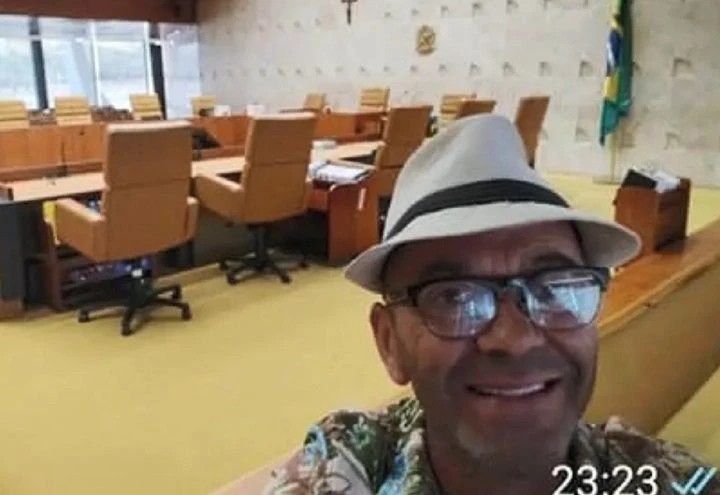 Francisco Wanderley Luiz, de 59 anos, circulava por Brasília pelo menos desde julho deste ano, e visitou o plenário do STF. 
