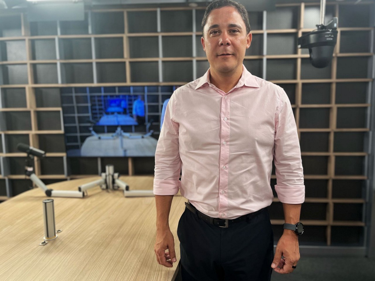 André dos Anjos, presidente do Ipsemg, foi o convidado do Café com Política desta sexta-feira (4 de abril)