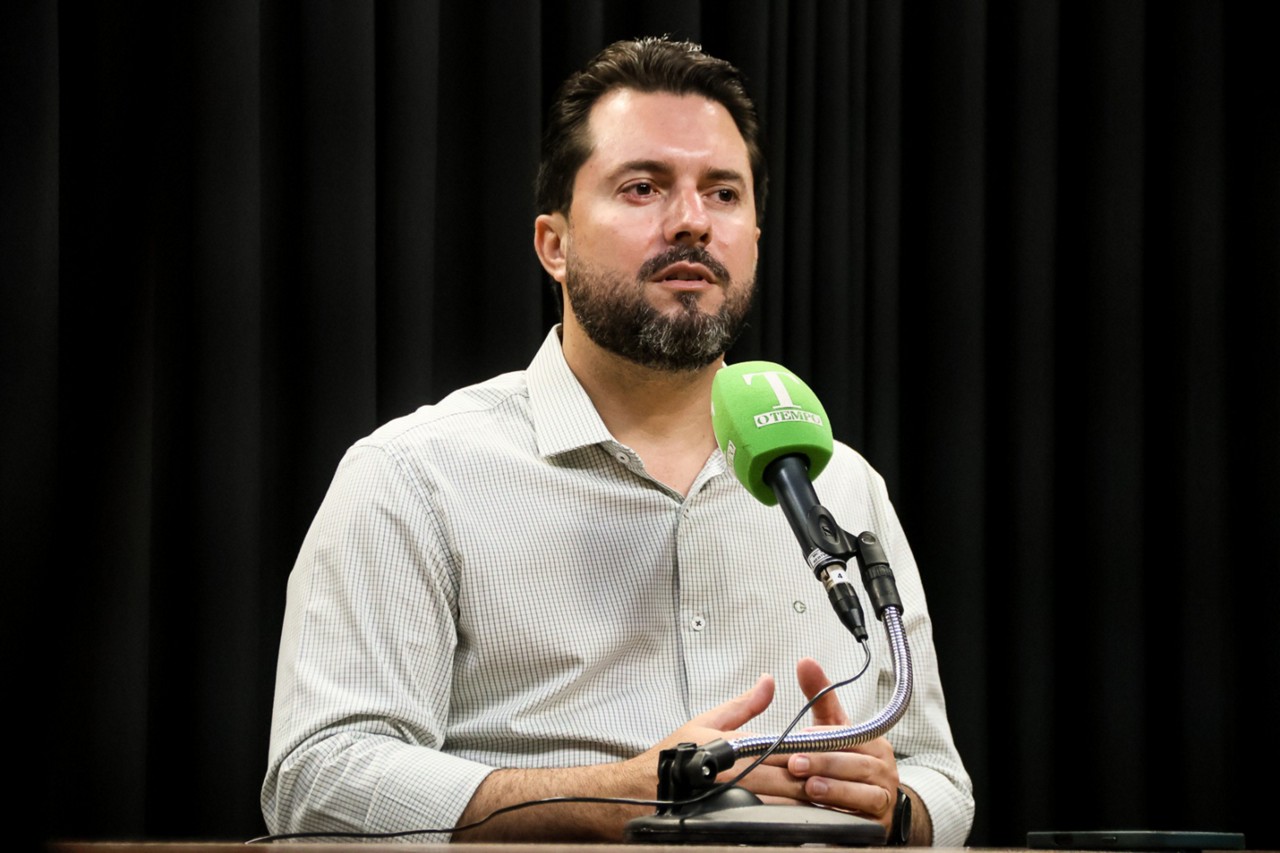 Luís Eduardo Falcão, eleito novo presidente da AMM, participa do Café com Política