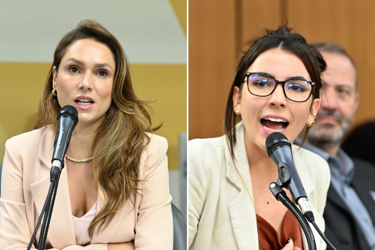 Deputadas estaduais Lud Falcão e Maria Clara Marra 