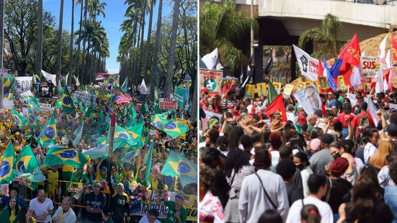 Dia da Independência em BH terá atos da direita na Praça da Liberdade e Grito dos Excluídos no centro
