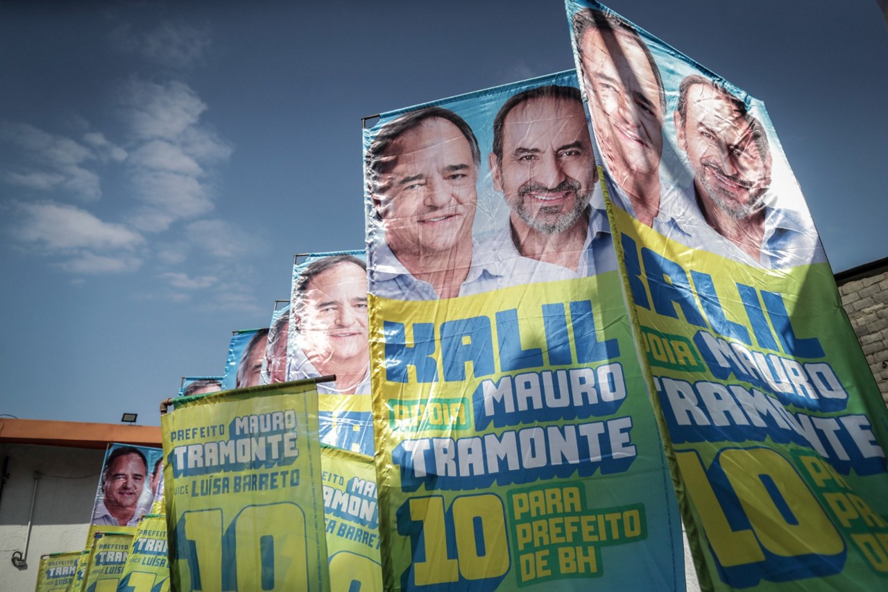 Ex-prefeito Alexandre Kalil divide propaganda com Mauro Tramonte (Republicanos), candidato a prefeito de Belo Horizonte
