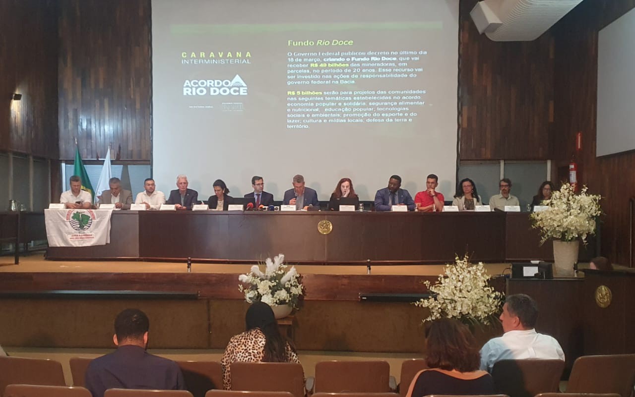 Caravana reúne 15 ministérios e vai passar por 22 cidades em Minas e no Espírito Santo