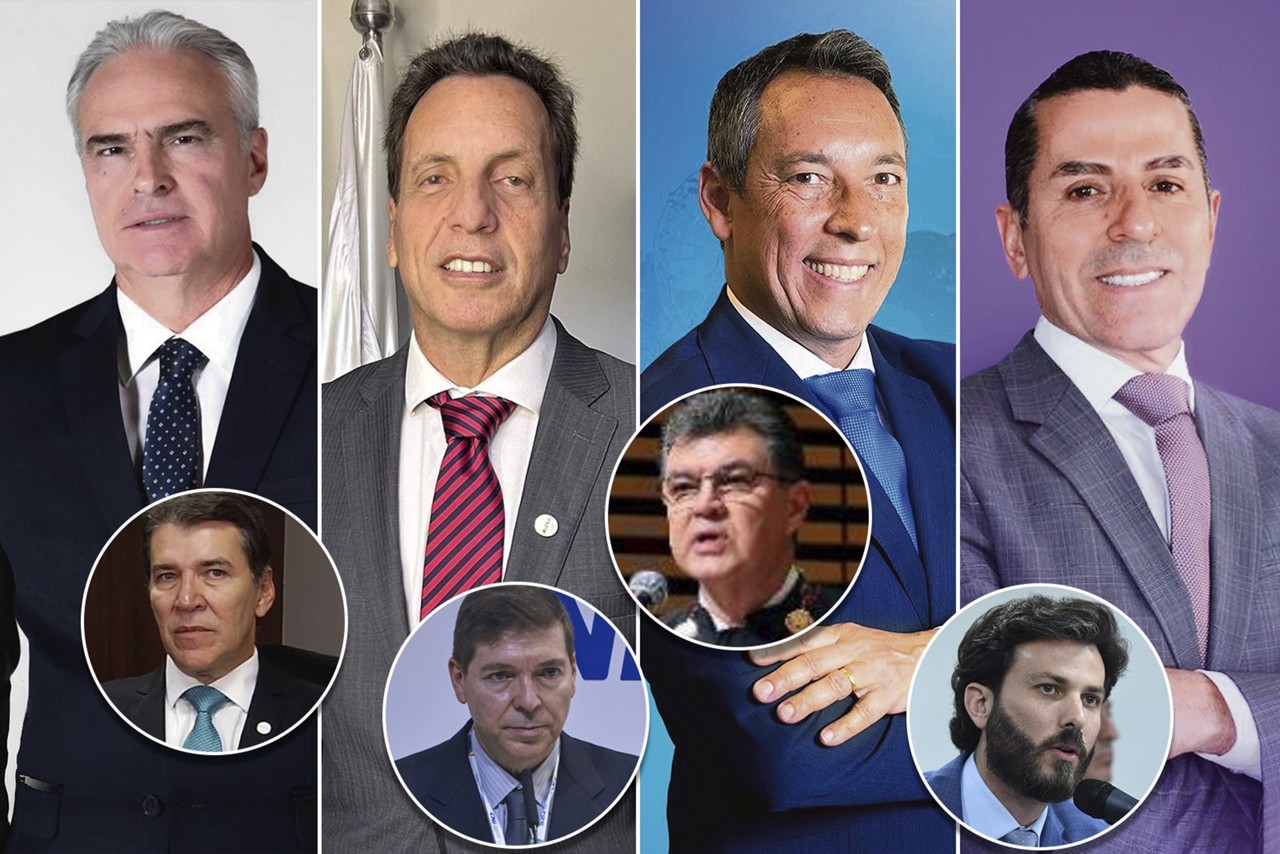 Carlos André Mariani Bittencourt é apadrinhado por Jarbas Soares Júnior; Geraldo Flávio Vasques é apadrinhado por Josué Gomes; Marcos Tofani Baer Bahia é apadrinhado por Antônio Sérgio Tonet; Paulo de Tarso Morais Filho é apadrinhado pela Família Aro - grupo do secretário de Estado de Casa Civil, Marcelo Aro