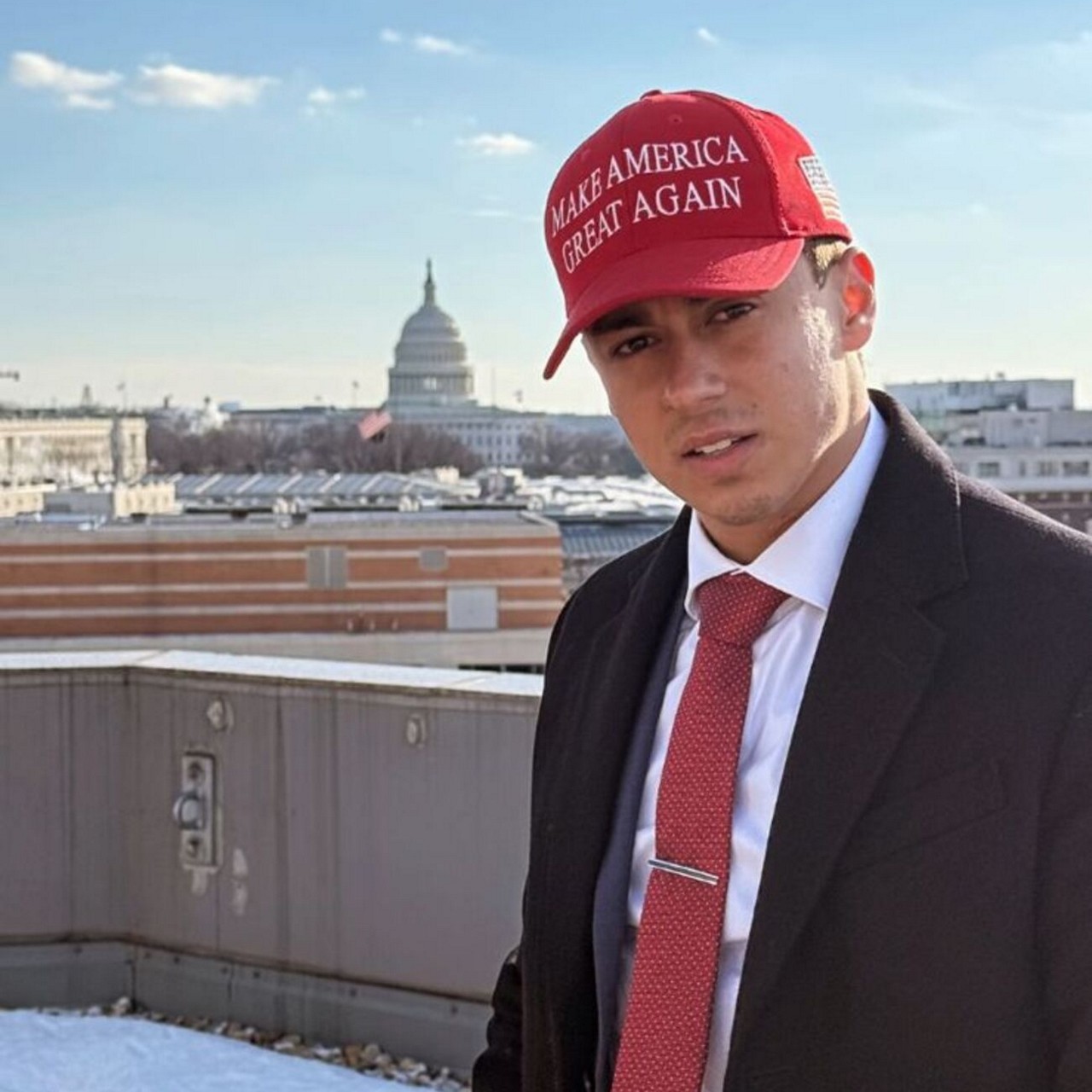 Nikolas Ferreira (PL)  acompanha posse de Donald Trump, nos Estados Unidos