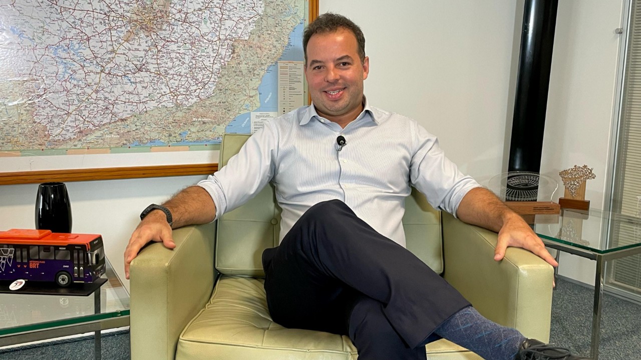 Secretário de Estado de Infraestrutura e Mobilidade, Pedro Bruno, explica detalhes do edital de concessão das rodovias MG–010, MG–424 e LMG–800