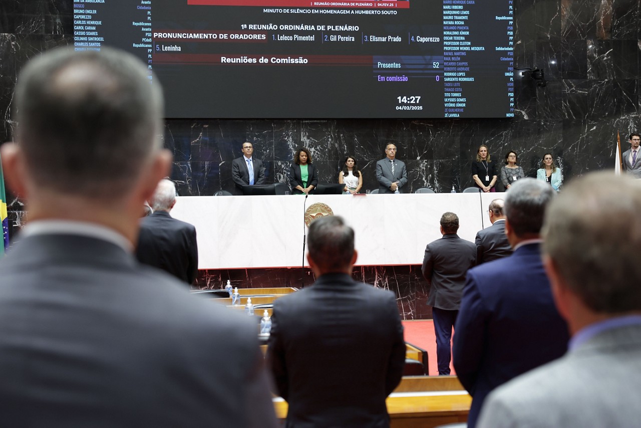Imagem ilustrativa do Plenário da Assembleia Legislativa de Minas Gerais