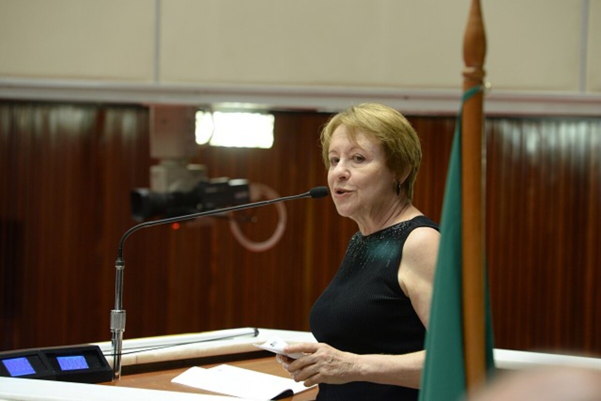 Luzia Ferreira foi a primeira presidente mulher da Câmara Municipal de Belo Horizonte (CMBH)