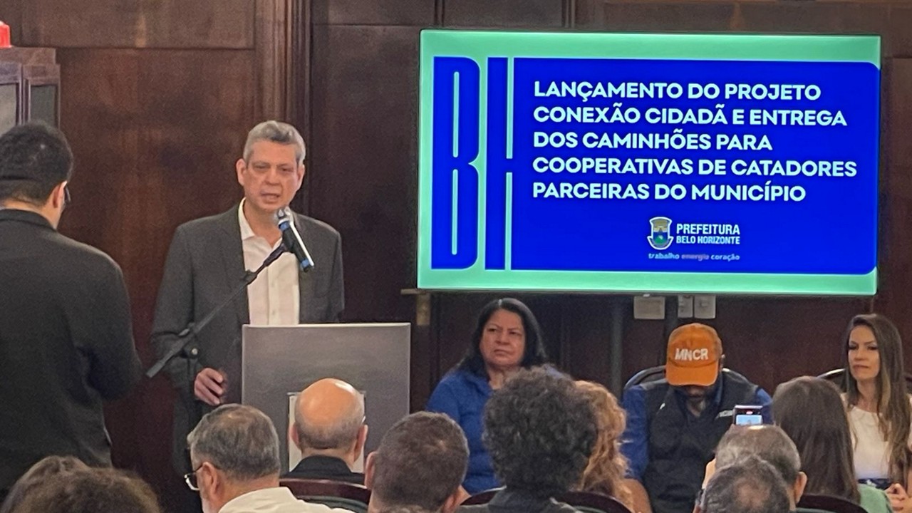 Ministro-chefe da Secretaria-Geral da Presidência da República, Márcio Macêdo, durante evento em Belo Horizonte