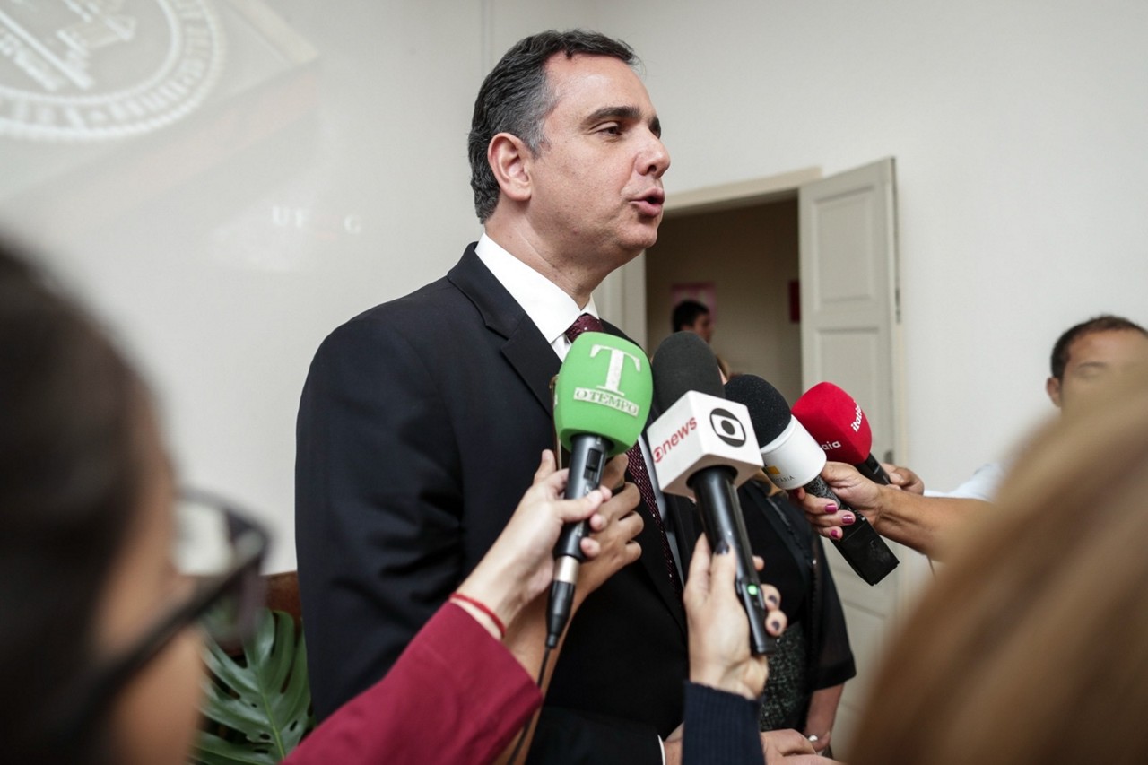 Pacheco concedeu entrevista à imprensa durante agenda em Belo Horizonte nesta sexta-feira (23 de agosto)