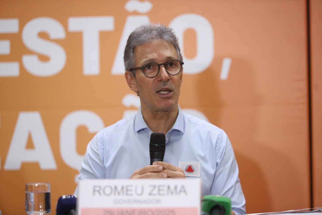 Governador Romeu Zema (Novo) começa a planejar estratégias para 2026