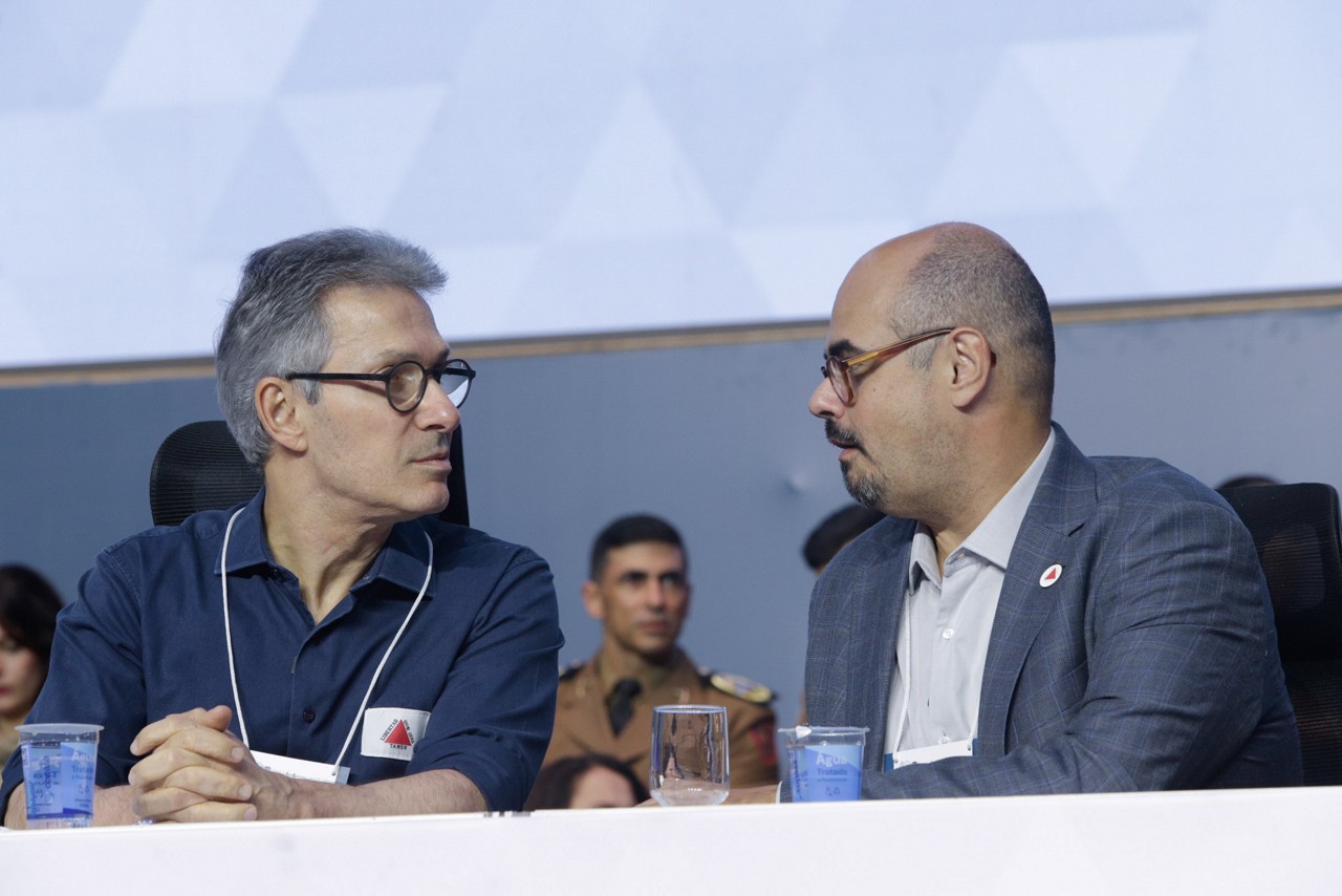 O vice-governador Mateus Simões (Novo) participou de uma reunião com o BNDES nessa quarta-feira (4 de junho), em Brasília