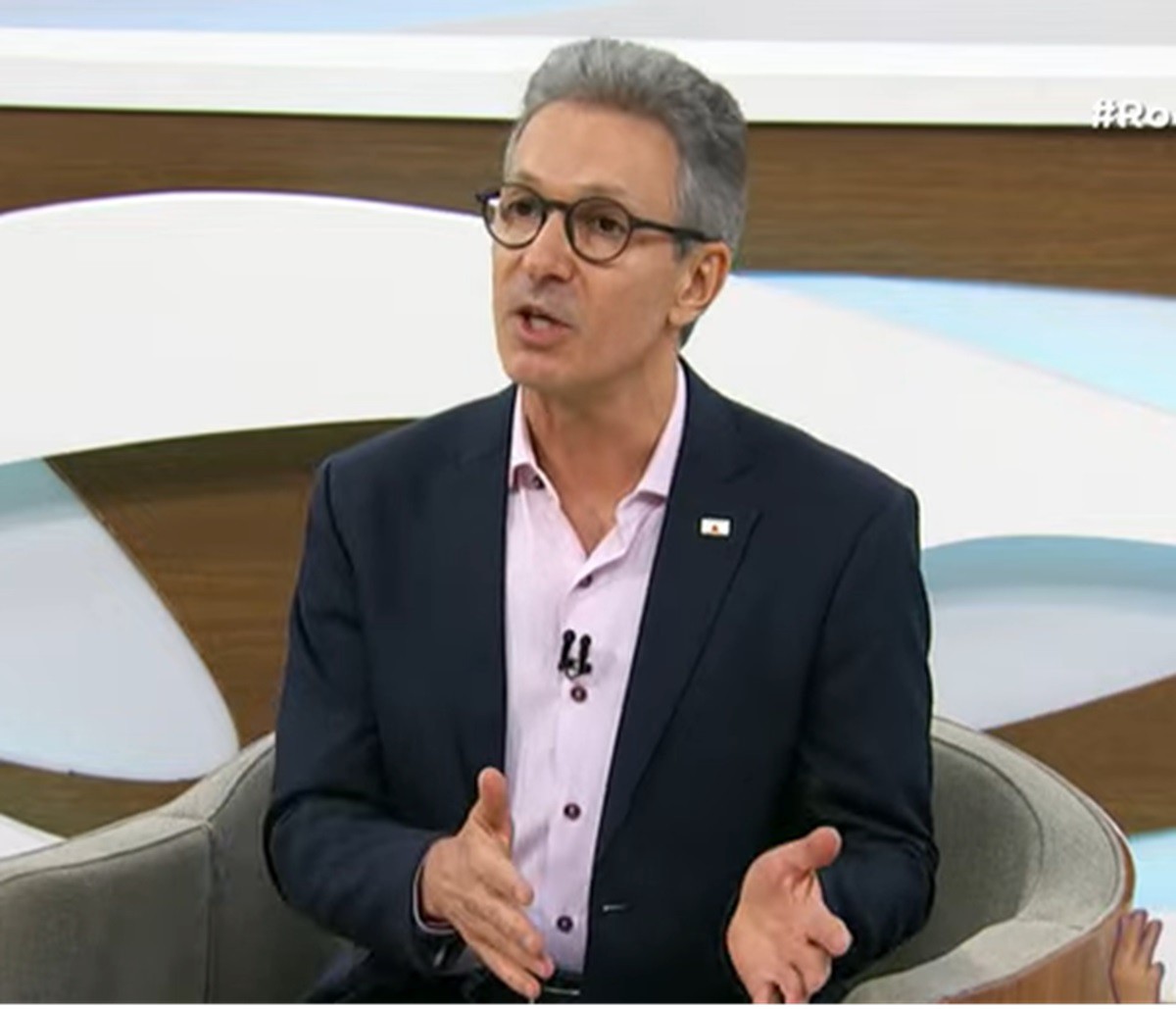 Romeu Zema (Novo) participa do programa Roda Viva