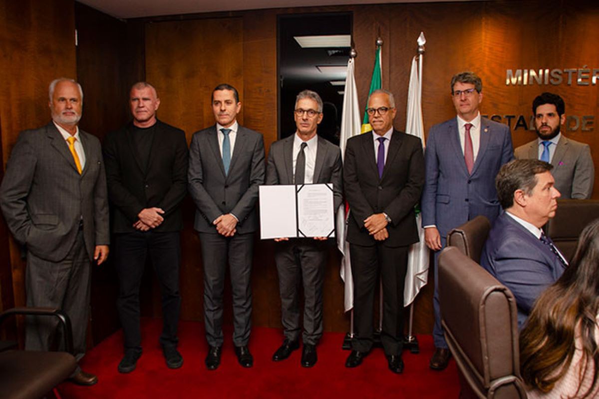 O acordo foi formalizado em solenidade nesta quarta-feira (5 de fevereiro), na Procuradoria-Geral de Justiça